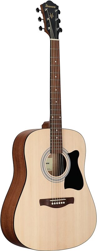 open zoom image for Ibanez IJV50 Jumpstart Acoustic Guitar Package, Open Pore Natural, Body Left Front