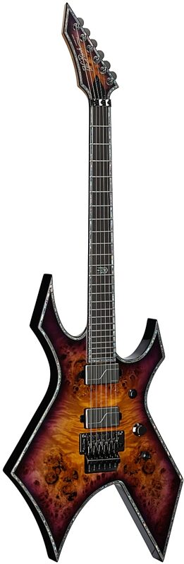 open zoom image for B.C. Rich Warlock Extreme Exotic FR Electric Guitar, Purple Haze, Body Left Front