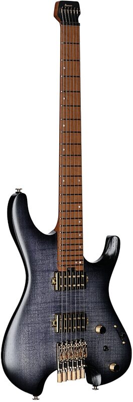 open zoom image for Ibanez Q52FMG Electric Guitar (with Gig Bag), Deep Twilight Burst, Body Left Front