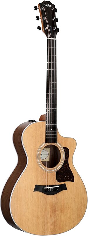 open zoom image for Taylor 212ce-v2 Grand Concert Acoustic-Electric Guitar (with Gig Bag), New, Body Left Front