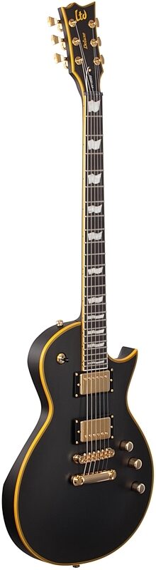 open zoom image for ESP LTD EC-1000 Deluxe Series Electric Guitar, with Seymour Duncan Pickups, Vintage Black, Body Left Front