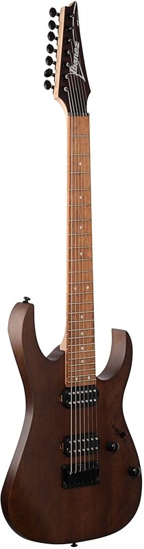 open zoom image for Ibanez RG7421 Electric Guitar, 7-String, Walnut Flat, Body Left Front