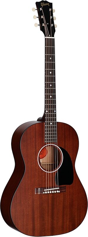 open zoom image for Gibson LG-2 All Mahogany Acoustic-Electric Guitar (with Case), Faded Natural, Body Left Front