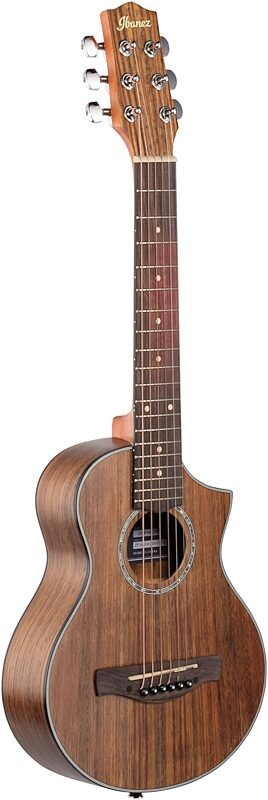open zoom image for Ibanez EWP14OPN Piccolo Acoustic Guitar, Open Pore Natural, Body Left Front