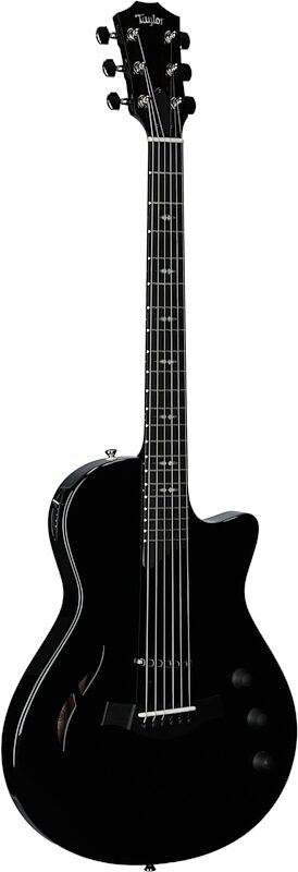 open zoom image for Taylor T5z Pro Armrest Electric Guitar (with Case), Black, Body Left Front
