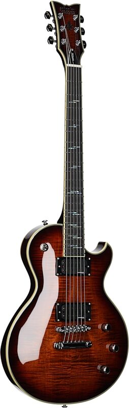 open zoom image for Schecter Solo II Supreme Electric Guitar, Cat's Eye, Body Left Front