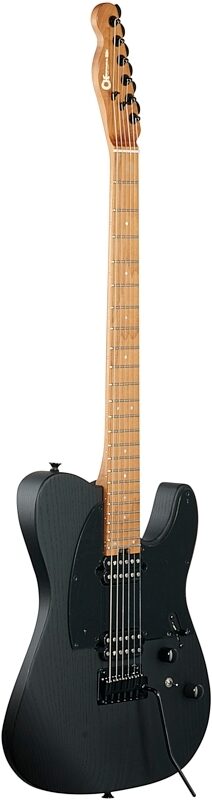open zoom image for Charvel So-Cal S2 24 HH 2PT CM Electric Guitar, Black Ash, Body Left Front