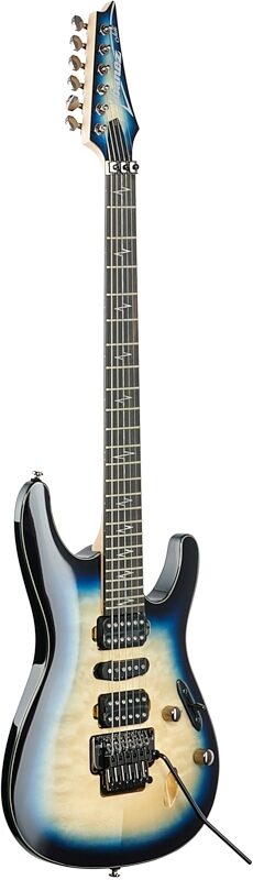 open zoom image for Ibanez Nita Strauss Jiva Junior Electric Guitar, Deep Sea Blonde, Body Left Front