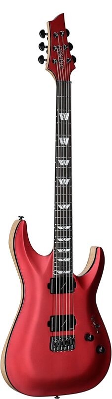 open zoom image for Schecter C1 SLS Custom Electric Guitar, Racing Red, Body Left Front