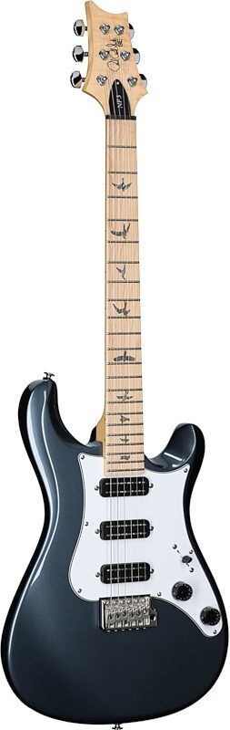 open zoom image for PRS Paul Reed Smith SE NF3 Electric Guitar, with Maple Fingerboard (with Gig Bag), Gun Metal Gray, Body Left Front