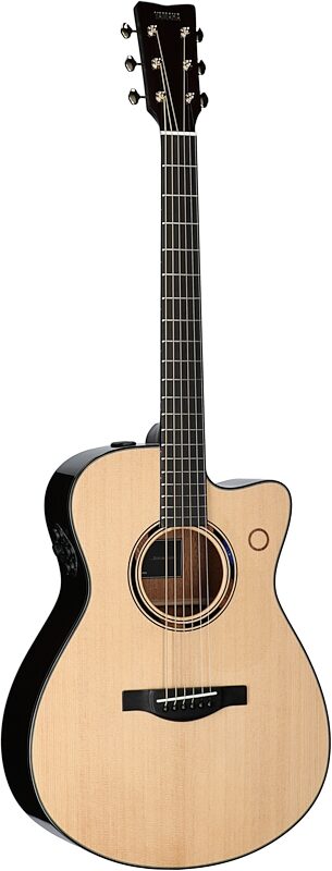 open zoom image for Yamaha TAS3 C TransAcoustic Cutaway Acoustic-Electric Guitar (with Gig Bag), Natural, Body Left Front