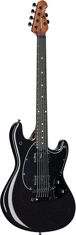 open zoom image for Ernie Ball Music Man StingRay HT Electric Guitar (with Mono Soft Case), Dark Rainbow, Ebony Fretboard, Body Left Front