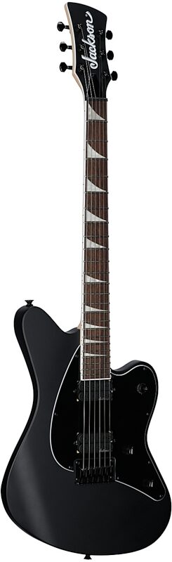 open zoom image for Jackson HT6 X Series Surfcaster OC Electric Guitar, Satin Black, Body Left Front