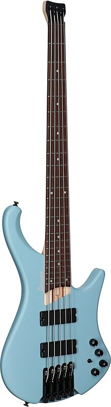 open zoom image for Ibanez EHB605 Electric Bass, 5-String, Purist Blue Matte, Body Left Front