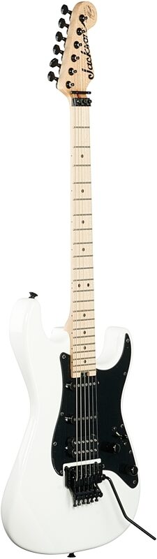 open zoom image for Jackson USA Adrian Smith San Dimas Electric Guitar, Maple Fingerboard (with Case), Snow White, Body Left Front