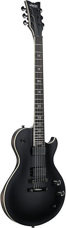 open zoom image for Schecter Solo II SLS Elite Evil Twin Electric Guitar, Satin Black, Body Left Front