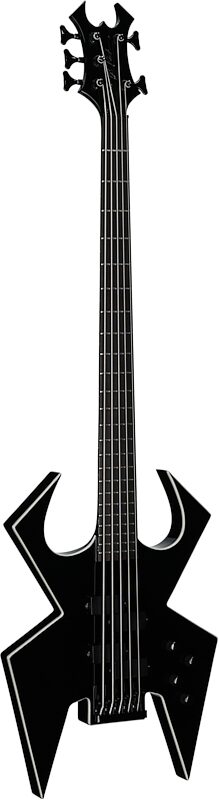 open zoom image for B.C. Rich Widow 5 Legacy Electric Bass, 5-String, Black, Body Left Front