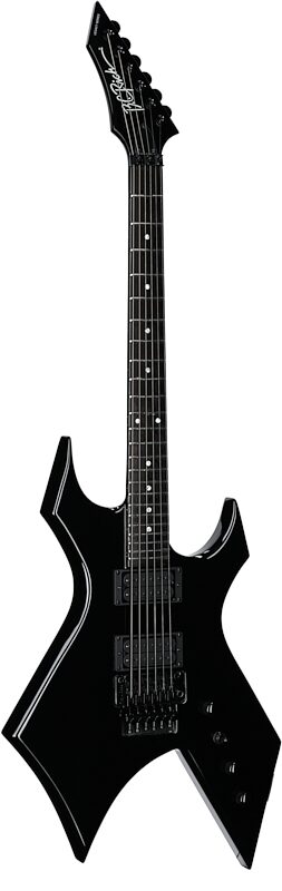 open zoom image for B.C. Rich Warlock Legacy Floyd Rose Electric Guitar, Black, Body Left Front