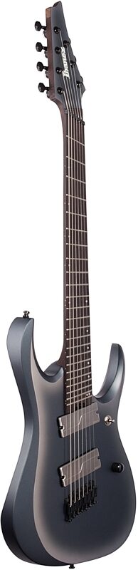 open zoom image for Ibanez RGD71ALMS Axion Label Electric Guitar, 7-String, Black Aurora Burst, Body Left Front