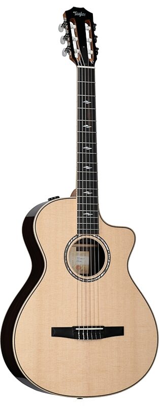 open zoom image for Taylor 812ce-N Grand Concert Classical Acoustic-Electric Guitar, New, Body Left Front