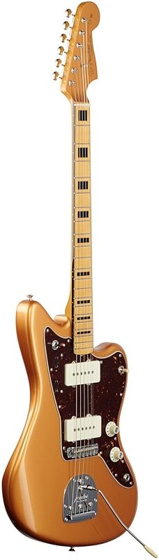 open zoom image for Fender Troy Van Leeuwen Jazzmaster Electric Guitar, with Maple Fingerboard (with Case), Copper Age, Body Left Front