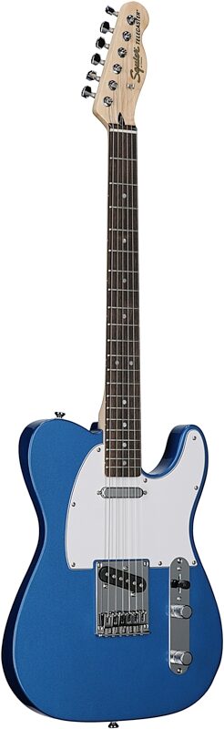 open zoom image for Squier Affinity Telecaster Electric Guitar, Laurel Fingerboard, Lake Placid Blue, Body Left Front