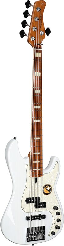 open zoom image for Sire Marcus Miller P8 Bass Guitar, 5-String, White Blonde, Body Left Front