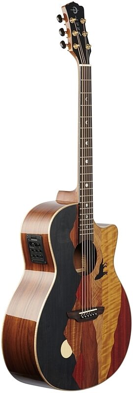 open zoom image for Luna Vista Wolf Acoustic Guitar (with Case), New, Body Left Front