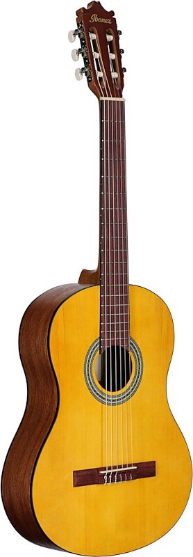 open zoom image for Ibanez GA3 Classical Guitar, Open Pore Amber, Body Left Front