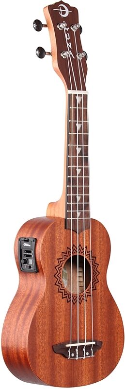 open zoom image for Luna Soprano Vintage Mahogany Ukulele, New, Body Left Front