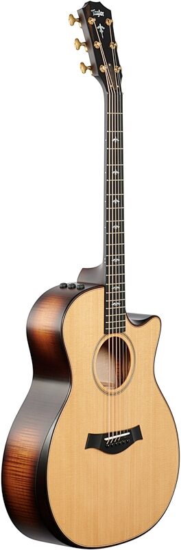 open zoom image for Taylor Builder's Edition 614ce Acoustic-Electric Guitar, Natural, Body Left Front