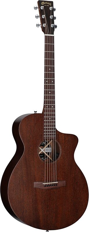 open zoom image for Martin SC-10E Modern Sapele Acoustic-Electric Guitar (with Soft Case), New, Body Left Front