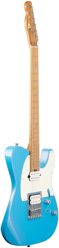open zoom image for Charvel So-Cal S2 24 HH HT Electric Guitar, Robin Egg, Open Box (Very Good), Body Left Front