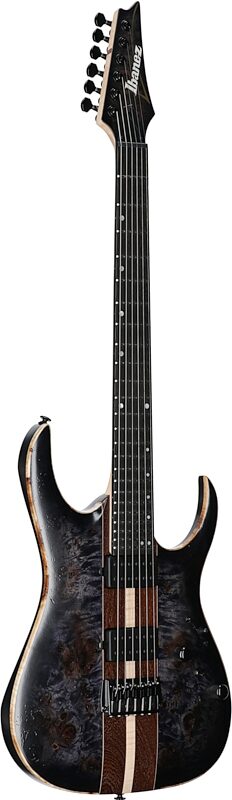 open zoom image for Ibanez RGA21P1PB Premium Electric Guitar (with Gig Bag), Deep Twilight Burst, Body Left Front
