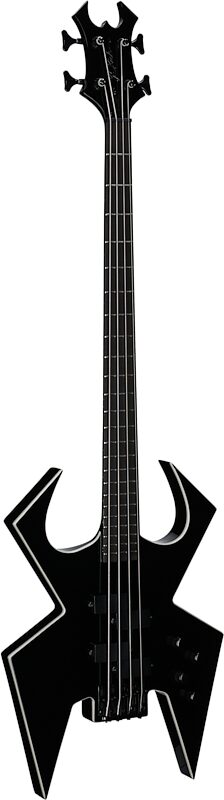 open zoom image for B.C. Rich Widow 4 Legacy Electric Bass, Black, Body Left Front