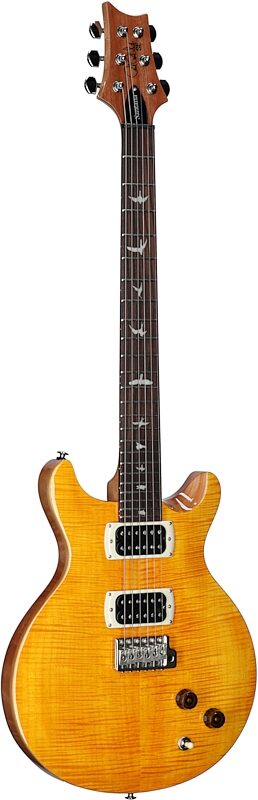 open zoom image for PRS Paul Reed Smith SE Santana Electric Guitar (with Gig Bag), Santana Yellow, Body Left Front