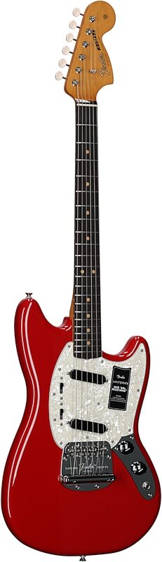 open zoom image for Fender Vintera III Mid 60s Mustang Electric Guitar (with Gig Bag), Dakota Red, Rosewood Fretboard, Body Left Front