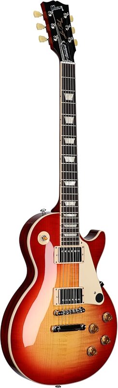 open zoom image for Gibson Les Paul Standard '50s Electric Guitar (with Case), Heritage Cherry Sunburst, Body Left Front