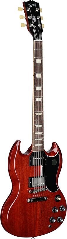 open zoom image for Gibson SG Standard '61 Electric Guitar (with Case), Vintage Cherry, Body Left Front