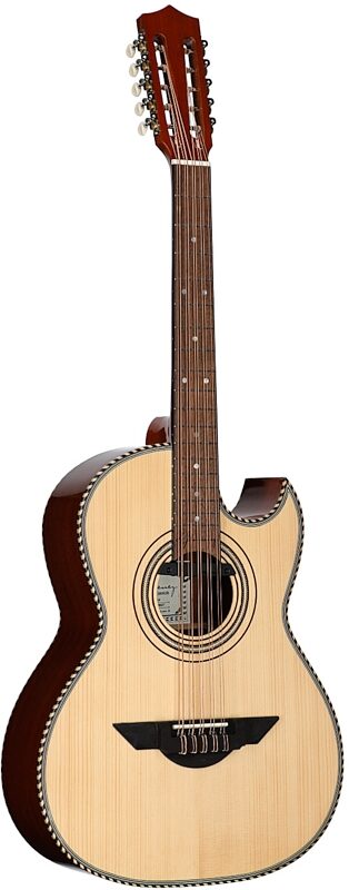 open zoom image for H. Jimenez LBQ1E Bajo Quinto (with Gig Bag), New, Body Left Front
