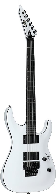 open zoom image for ESP LTD MH-400 Guitar with Tremolo, Snow White, Body Left Front