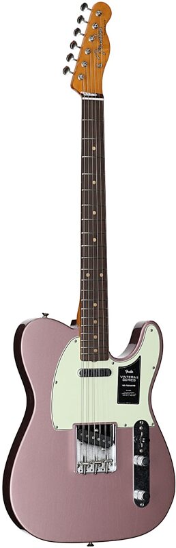 open zoom image for Fender Limited Edition Vintera II Road Worn '60s Telecaster Electric Guitar, Rosewood Fingerboard (with Case), Burgundy, Body Left Front