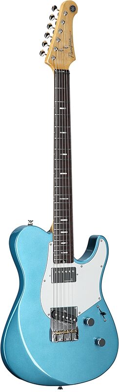 open zoom image for Yamaha PACP11S Pacifica Pro Electric Guitar, Rosewood Fingerboard (with Case), Breeze Metallic Blue, Body Left Front