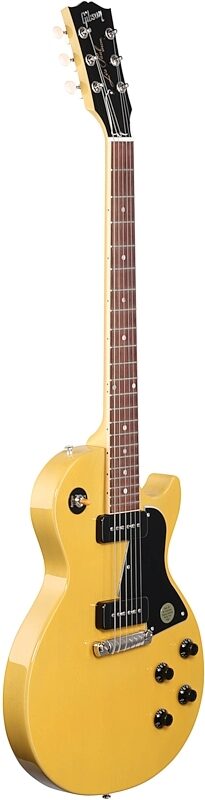 open zoom image for Gibson Les Paul Special Electric Guitar (with Case), TV Yellow, Body Left Front