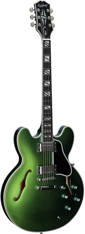 open zoom image for Epiphone Futura ES-355 Electric Guitar (with Gig Bag), Dragonfly Shift, Body Left Front