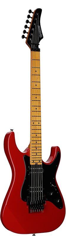 open zoom image for Kramer Volante HHFR Electric Guitar (with Gig Bag), Defender Red, Body Left Front