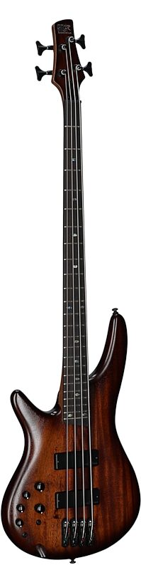 open zoom image for Ibanez SR500AL Electric Bass, Mahogany Brown Burst Low Gloss, Body Left Front