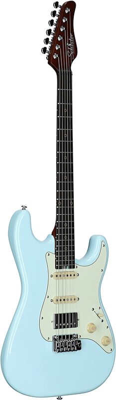 open zoom image for Schecter Nick Johnston Traditional HSS Electric Guitar, Ebony Fingerboard, Atomic Frost, Body Left Front