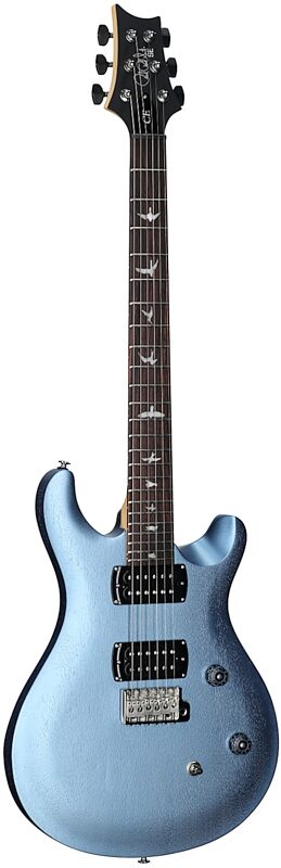 open zoom image for PRS Paul Reed Smith SE CE24-v2 Standard Electric Guitar, Ice Blue Metallic, Body Left Front