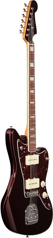 open zoom image for Fender Troy Van Leeuwen Jazzmaster Electric Guitar (with Case), Oxblood, Body Left Front